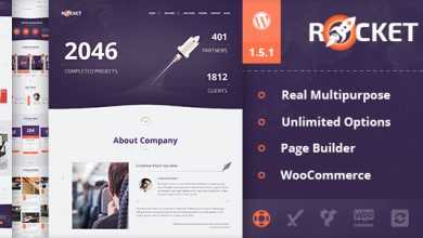 Photo of [Download-S2] Rocket v1.4.1 - Creative Multipurpose WordPress Theme