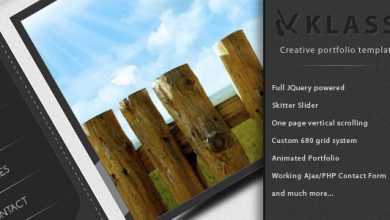 Photo of [Download-S2] KLASS - Creative One Page Themeforest Portfolio