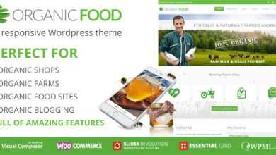 Photo of [Download-S2] Organic Food - Responsive Wordpress Theme