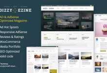 Photo of [Download-S2] DizzyMag v1.0.10 - Ad&Review WordPress Magazine Theme
