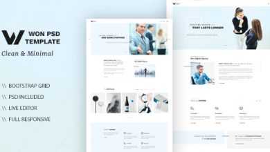 Photo of [Download-S2] WON - Clean Multipurpose HTML