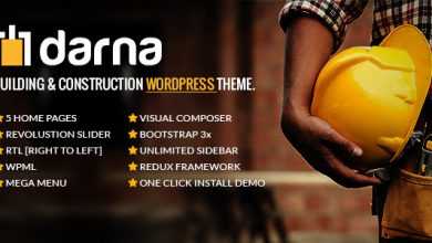 Photo of [Download-S2] Darna v1.1.7 - Building & Construction WordPress Theme