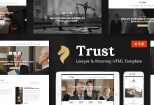 Photo of [Download-S2] Trust v1.6 - Lawyer & Attorney Business HTML Template