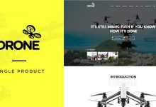 Photo of [Download-S2] Drone v1.10 - Single Product WordPress Theme