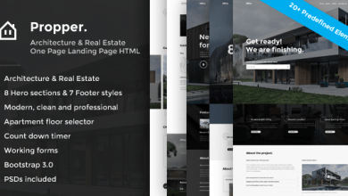 Photo of [Download-S2] Propper - Architecture HTML Template