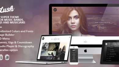 Photo of [Download-S2] Lush v2.9.5 - Music Band & Musician WordPress Theme