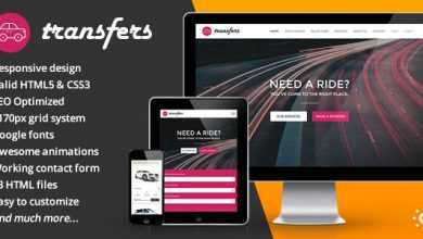 Photo of [Download-S2] Transfers - Transport and Car Hire HTML Template