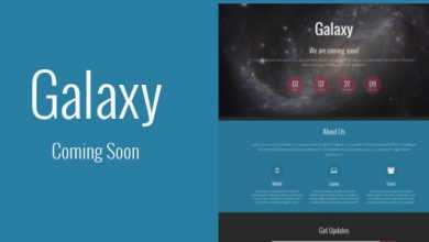 Photo of [Download-S2] Galaxy - Themeforest Responsive Coming Soon Template
