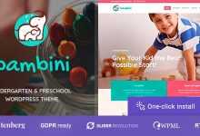 Photo of [Download-S2] Bambini v1.0.4 - Kindergarten & Pre-School Theme