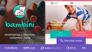 Photo of [Download-S2] Bambini v1.0.4 - Kindergarten & Pre-School Theme