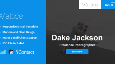 Photo of [Download-S2] Waltice - Responsive Email + Themebuilder Access