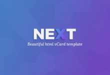 Photo of [Download-S2] NEXTVCARD - Personal CV/Vcard Template