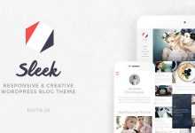 Photo of [Download-S2] Sleek v1.5 - Responsive & Creative WordPress Blog Theme