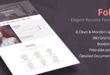 Photo of [Download-S2] Folix - Responsive Resume, Personal Portfolio Temp