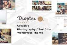 Photo of [Download-S2] Diopter v1.1 - Creative Responsive Photography / Portfolio WordPress Theme