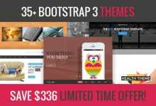 Photo of [Download-S2] Creativemarket 35+ Bootstrap 3 themes pack