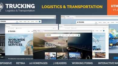 Photo of [Download-S2] Trucking-Transportation & Logistics HTML Template