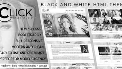 Photo of [Download-S2] Click Models Studio v1.0 - HTML Template