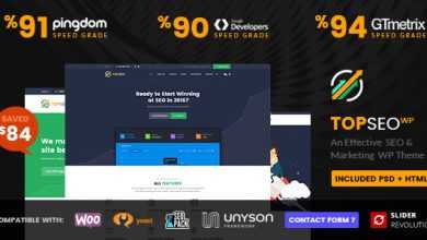 Photo of [Download-S2] TopSEO v1.4.2 - SEO, Digital Marketing WordPress Theme