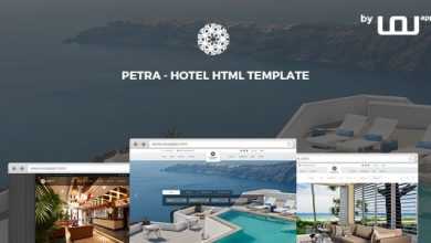 Photo of [Download-S2] Petra - Hotel, Resort, Bed & Breakfast HTML Template