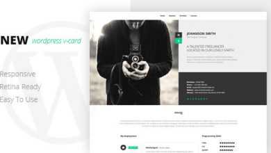 Photo of [Download-S2] NEW Retina Ready WordPress Vcard Theme