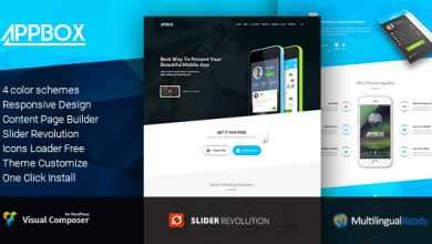 Photo of [Download-S2] AppBox v1.3.5 - App Landing and App Store WordPress Theme
