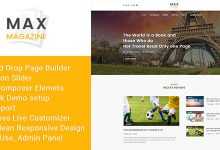 Photo of [Download-S2] Max Magazine v1.0 - News and Blog WordPress Theme