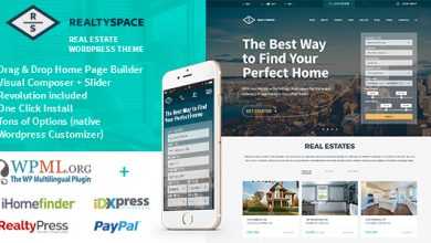 Photo of [Download-S2] Realtyspace v1.4.10 - Real estate WordPress Theme