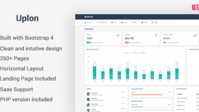 Photo of [Download-S2] Uplon v1.5 - Responsive Bootstrap 4 Web App Kit
