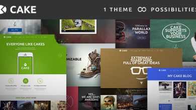 Photo of [Download-S2] Cake v1.3.2 - Responsive Multi-Purpose WordPress Theme