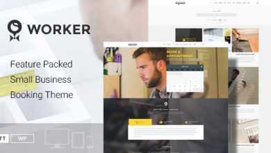 Photo of [Download-S2] Worker v1.2.1 - Small Business Booking Theme