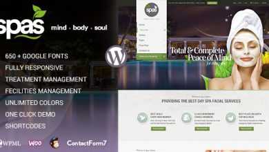 Photo of [Download-S2] Spas - Health and Beauty WordPress Theme