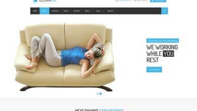 Photo of [Download-S2] Cleaner Service and Housekeeping - Creativemarket HTML