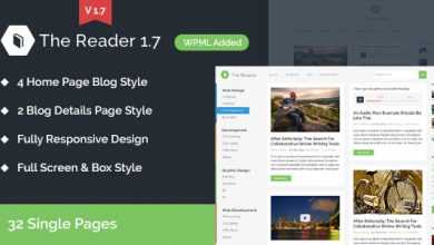 Photo of [Download-S2] The Reader v1.8 - Wordpress Minimal Blog Template