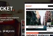 Photo of [Download-S2] BUCKET v1.6.9 - A Digital Magazine Style WordPress Theme