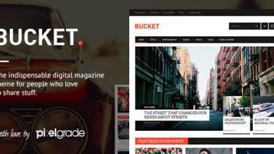 Photo of [Download-S2] BUCKET v1.3.1 - A Digital Magazine Style WordPress Theme