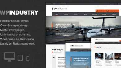 Photo of [Download-S2] WP Industry v1.5 - Industrial & Engineering WP theme