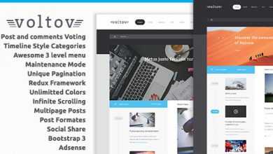 Photo of [Download-S2] Voltov v1.1 - Blog and Magazine WordPress Theme