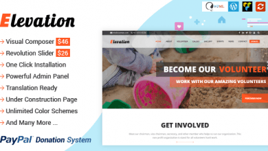 Photo of [Download-S2] ELEVATION v2.2.5 - Charity/Nonprofit/Fundraising WP Theme