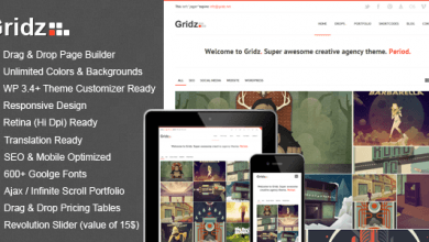 Photo of [Download-S2] Gridz - Themeforest Creative Agency Retina Ready WP Theme