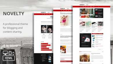 Photo of [Download-S2] Novelty - Content Sharing HTML Theme