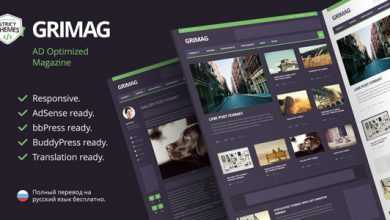 Photo of [Download-S2] Grimag v1.2.5 - Themeforest AD Optimized Magazine
