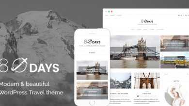 Photo of [Download-S2] EightyDays v2.2.2 - A WordPress Travel Theme For Travel Blogs