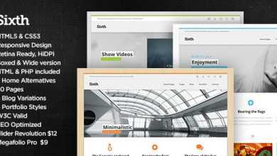 Photo of [Download-S2] Sixth - Themeforest Responsive Multipurpose HTML Template