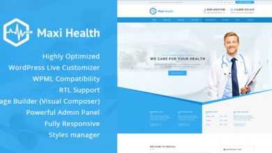 Photo of [Download-S2] Maxi Health v1.3.4 - Responsive Medical WordPress Theme