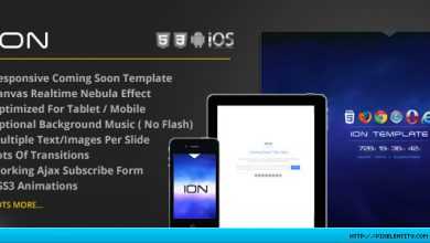 Photo of [Download-S2] Ion - Themeforest Theatrical Coming Soon Template