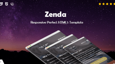 Photo of [Download-S2] Zenda - Responsive Onepage HTML Template