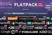 Photo of [Download-S2] FLATPACK v5.0 – Landing Pages Pack With Page Builder