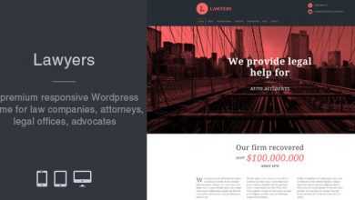 Photo of [Download-S2] Lawyers v2.1.0 - Responsive Business Wordpress Theme