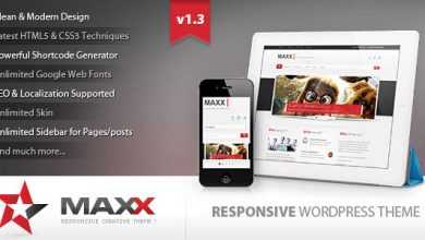 Photo of [Download-S2] Maxx v1.4.5 - Themeforest Responsive Creative Wordpress Theme